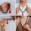 Karungali Mala – Ebony Wood Mala (8mm, 108+1 beads)
