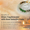 Dhan Yog Bracelet + FREE Raw Selenite Plate